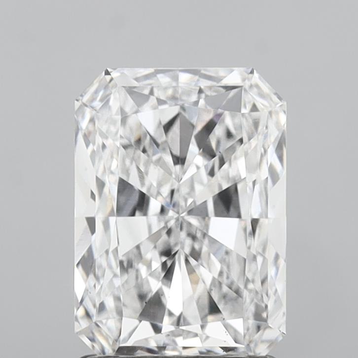 2.04 carat d VS2 EX Cut IGI radiant diamond