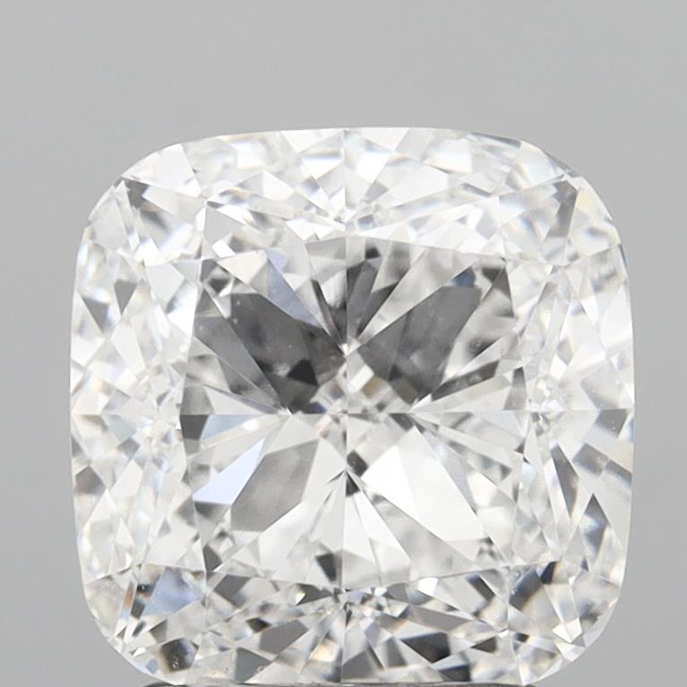 3.01 carat e VVS2 EX Cut IGI cushion diamond