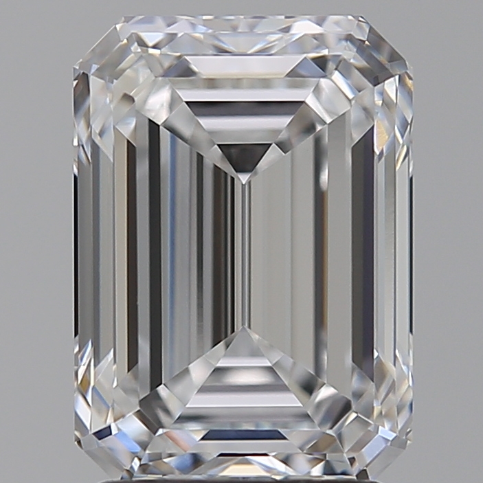 2.54 ct. emerald Lab Grown Diamond front image