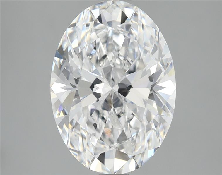 Oval 4.46ct D VS2