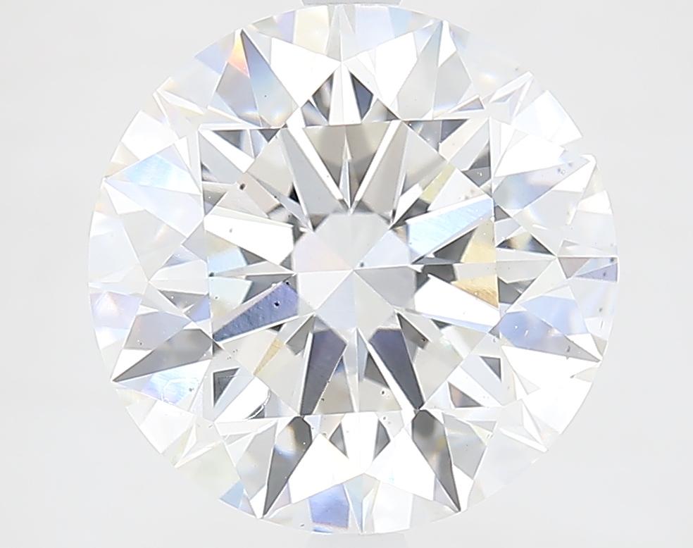 5.37 ct. round Lab Grown Diamond front image