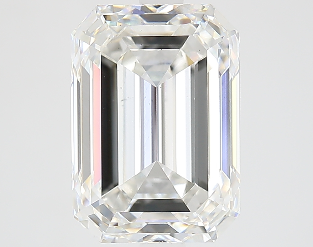 5.01 ct. emerald Lab Grown Diamond front image