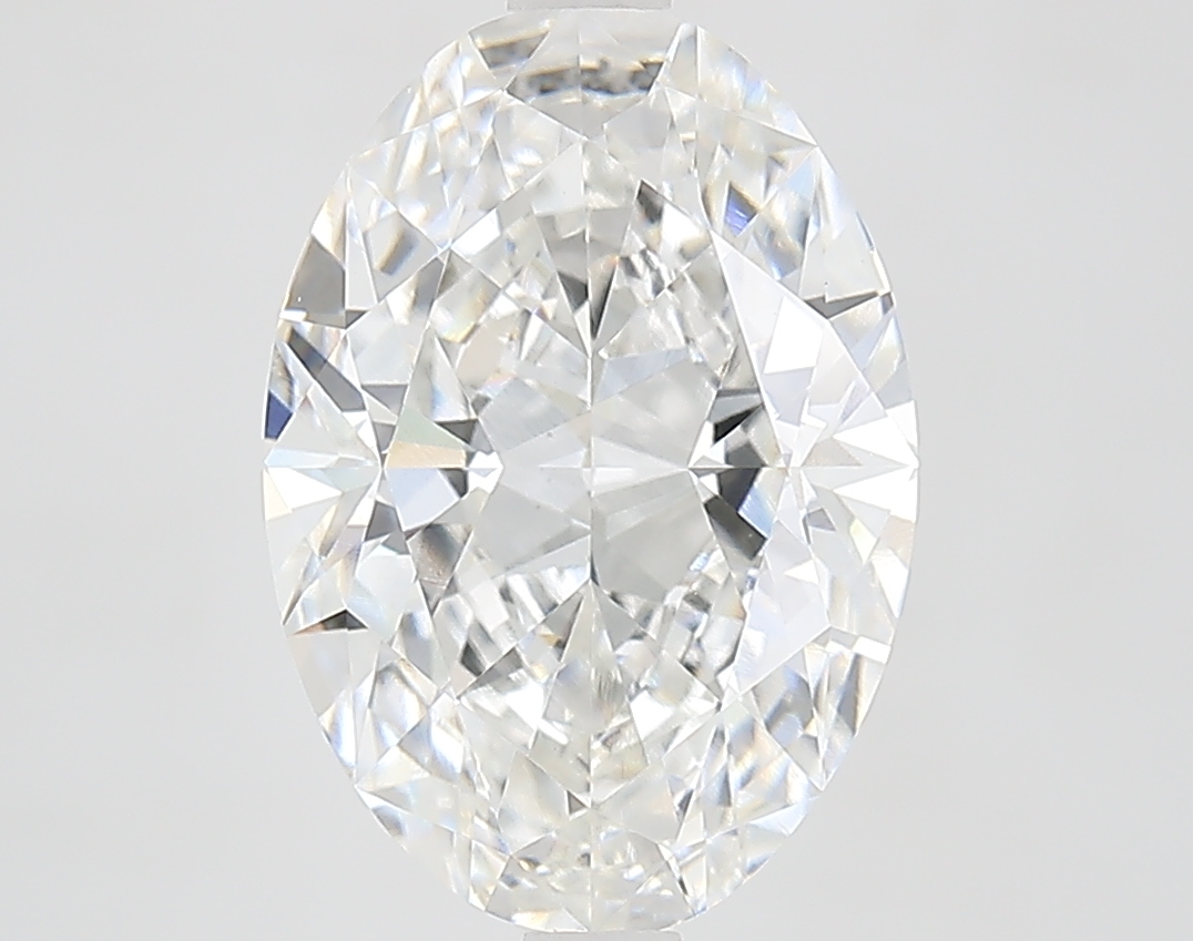 3.47 ct. oval Lab Grown Diamond front image
