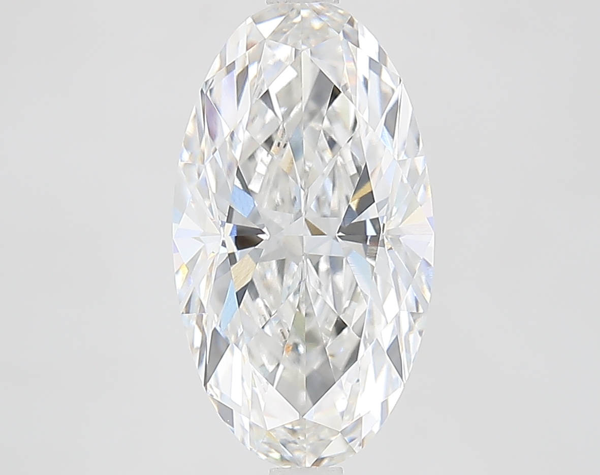 3.10 ct. oval Lab Grown Diamond front image