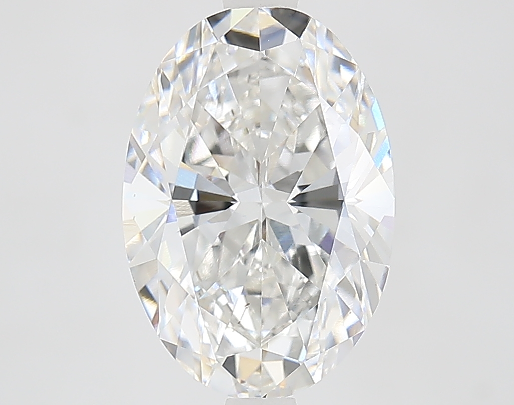 3.02 ct. oval Lab Grown Diamond front image