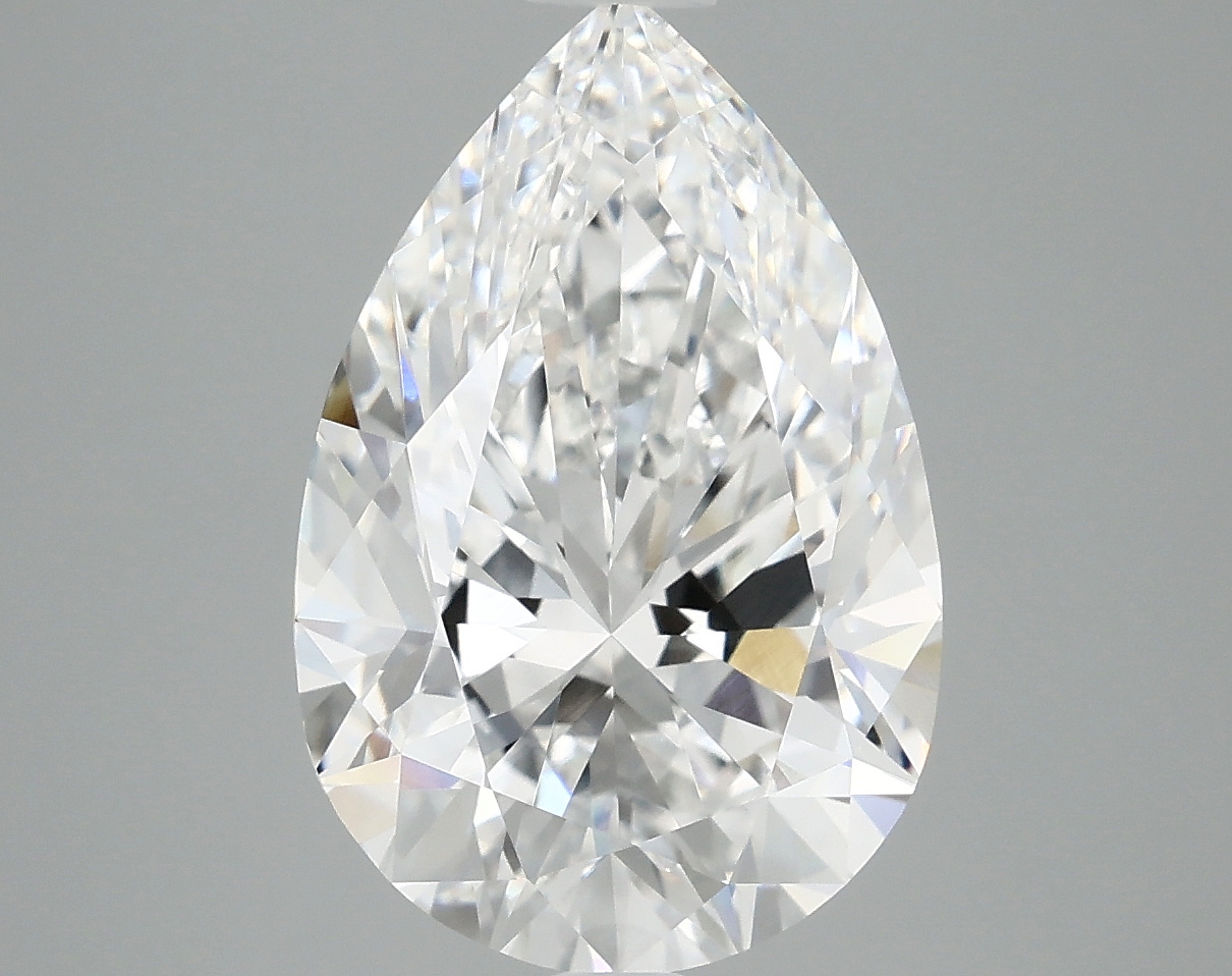 Pear 5.02ct D VVS2