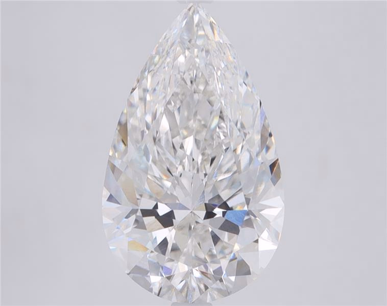 Pear 4.21ct D VVS2