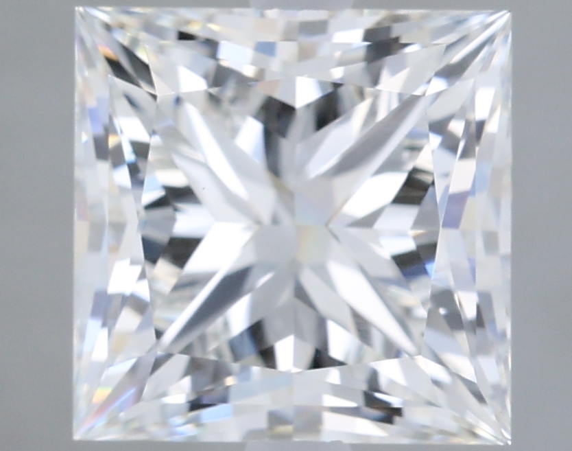 3.08 ct. princess Lab Grown Diamond front image