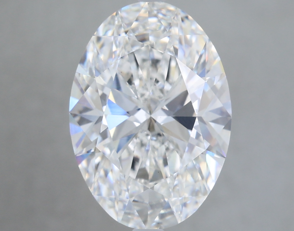 5.03 ct. oval Lab Grown Diamond front image
