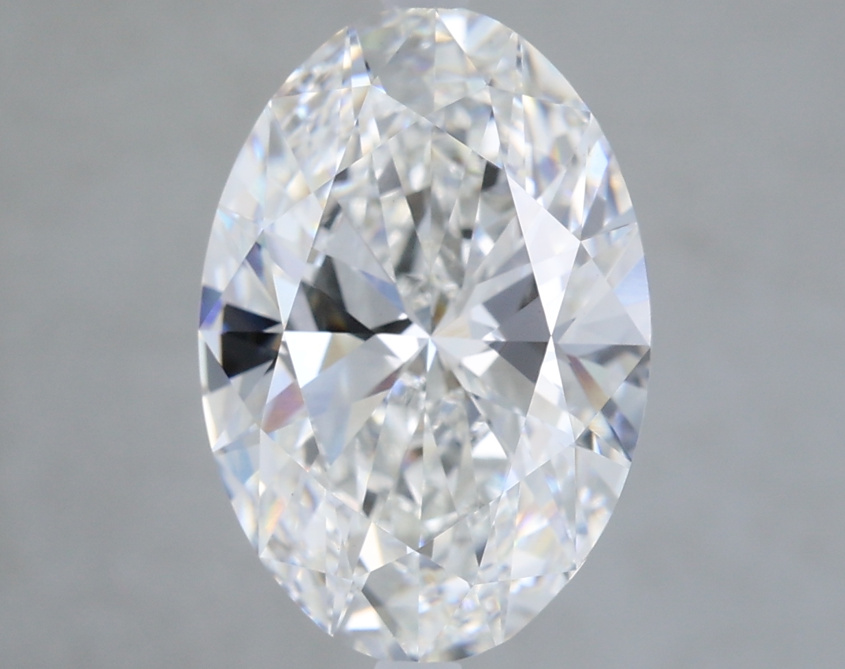 5.09 ct. oval Lab Grown Diamond front image
