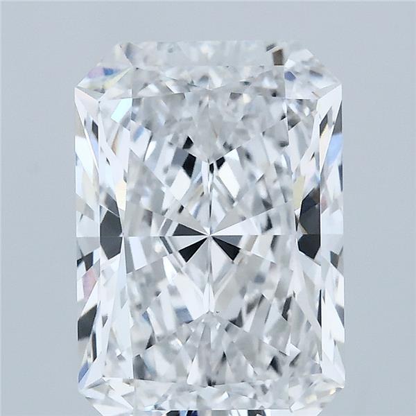 3.59 Carat Radiant Cut D VVS2 Diamond - view 1