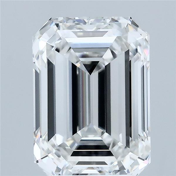 3.22 ct. emerald Lab Grown Diamond front image