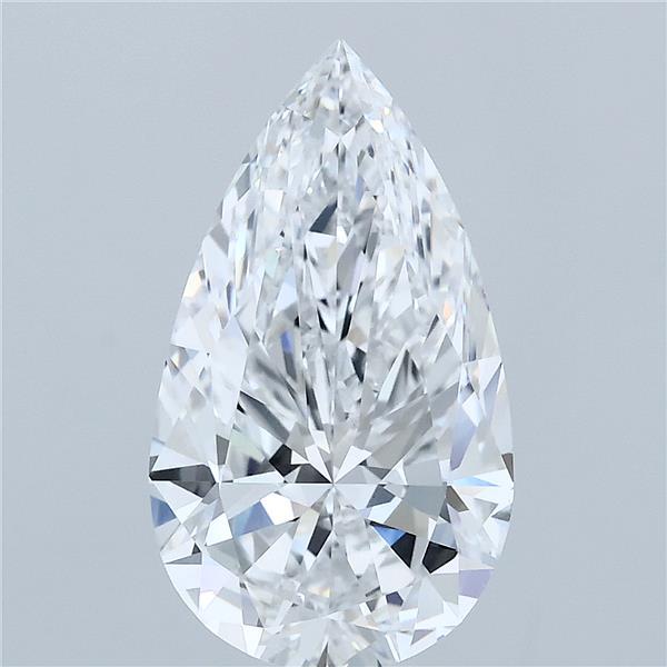 3.21 ct. pear Lab Grown Diamond front image