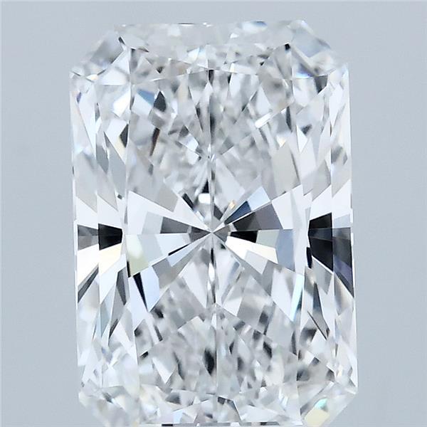 3.04 Carat Radiant Cut E VVS1 Diamond - view 1