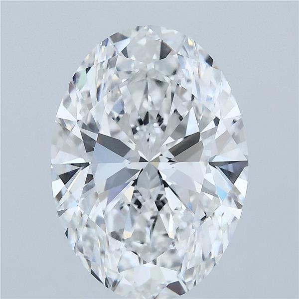 3.78 Carat Oval Cut E VVS2 Diamond - view 1