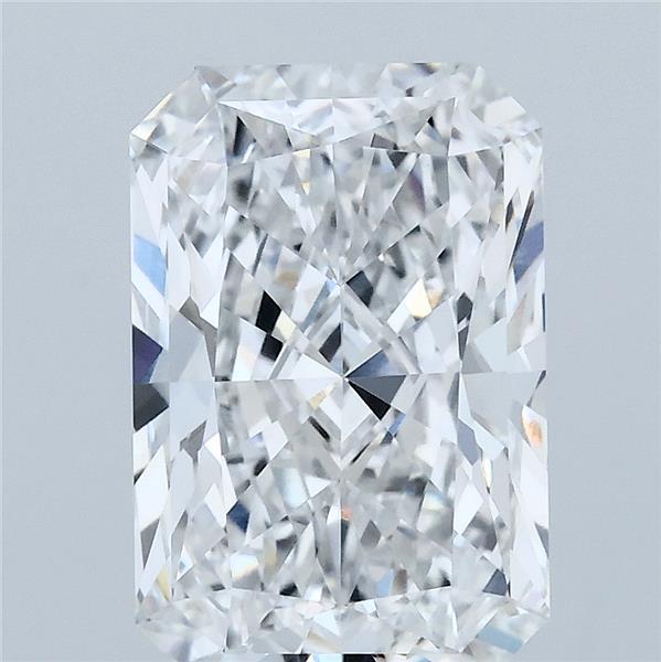 3.73 Carat Radiant Cut D VVS2 Diamond - view 1