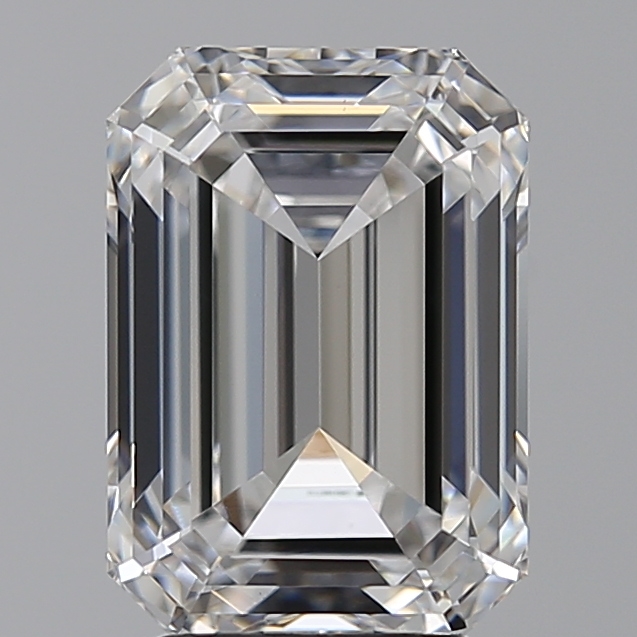 Emerald cut 4.05ct D VS1