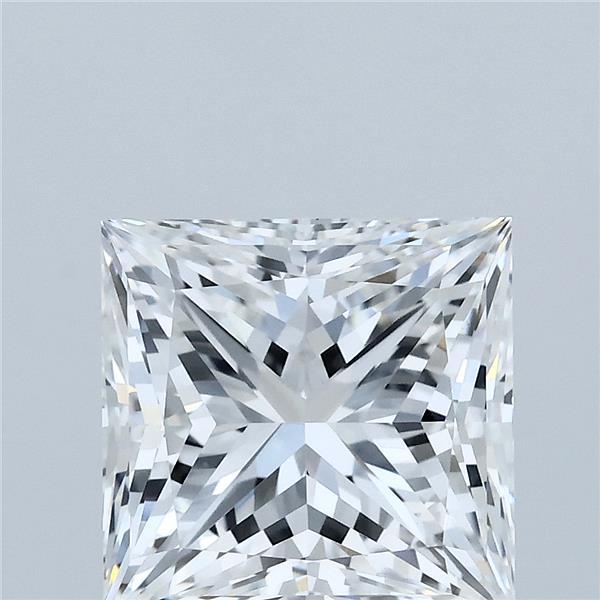4.00 ct. princess Lab Grown Diamond front image