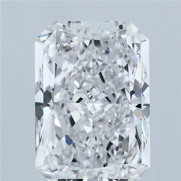 3.71 Carat Radiant Cut D VVS2 Diamond - view 1