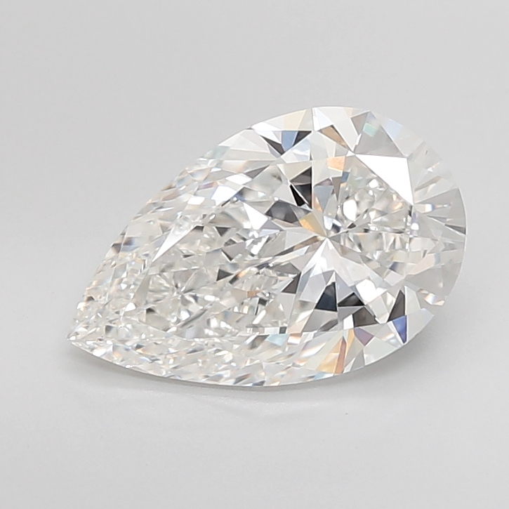 4.5 carat e VS2 EX Cut IGI pear diamond