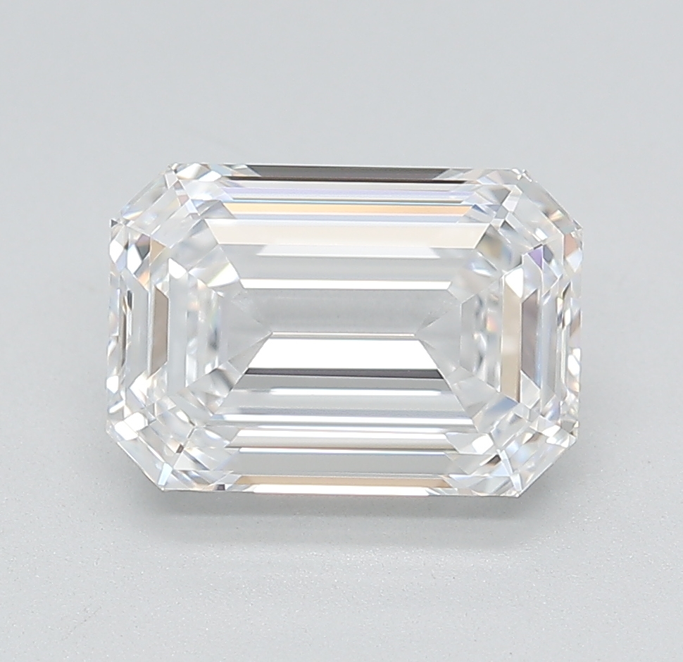 3.04 ct. emerald Lab Grown Diamond front image