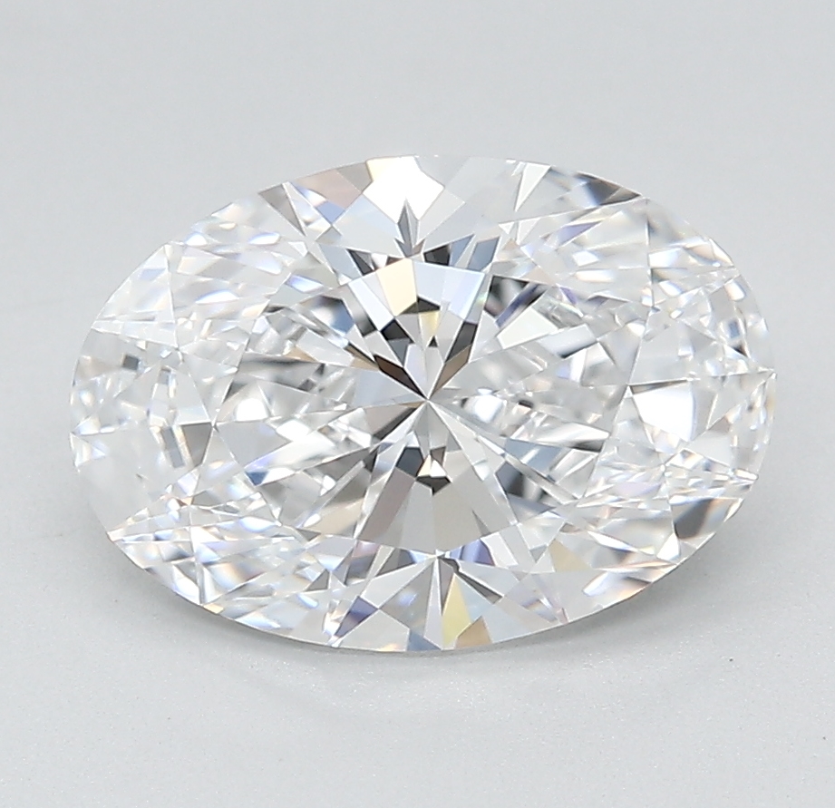 2.90 ct. oval Lab Grown Diamond front image