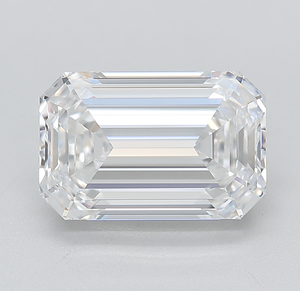 3.55 ct. emerald Lab Grown Diamond front image