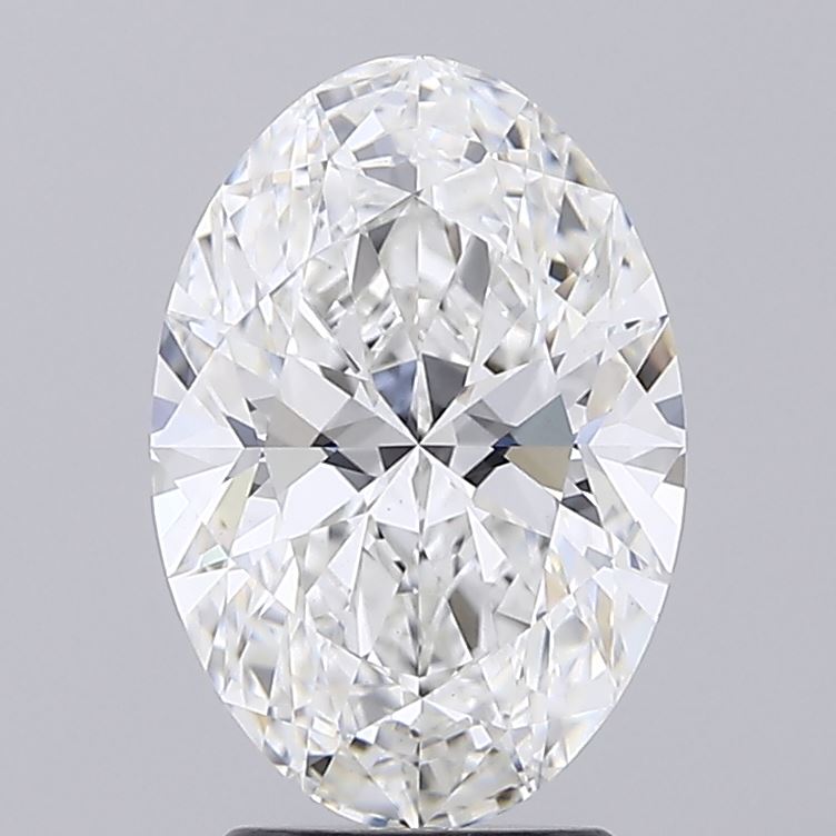 3.05 ct. oval Lab Grown Diamond front image