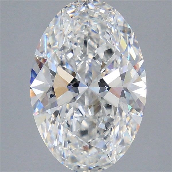 4.05 ct. oval Lab Grown Diamond front image