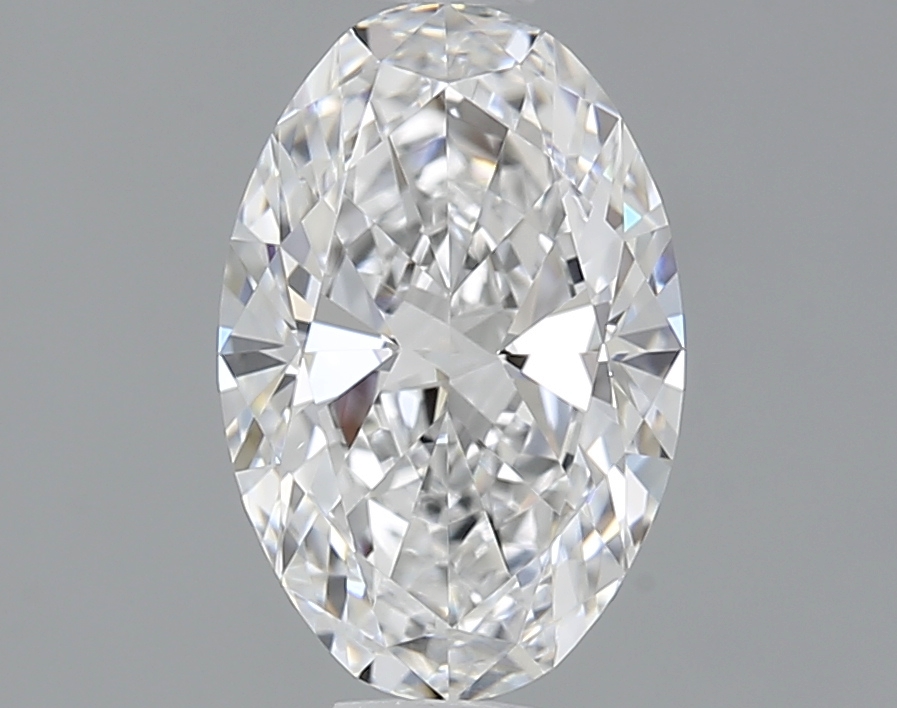 1.02 ct. oval Lab Grown Diamond front image