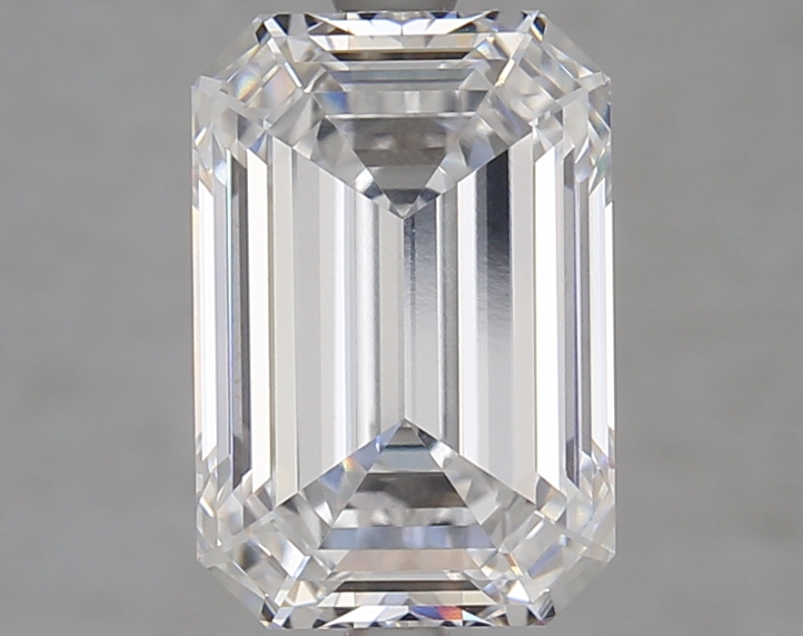 Emerald cut 4.13ct D VVS2