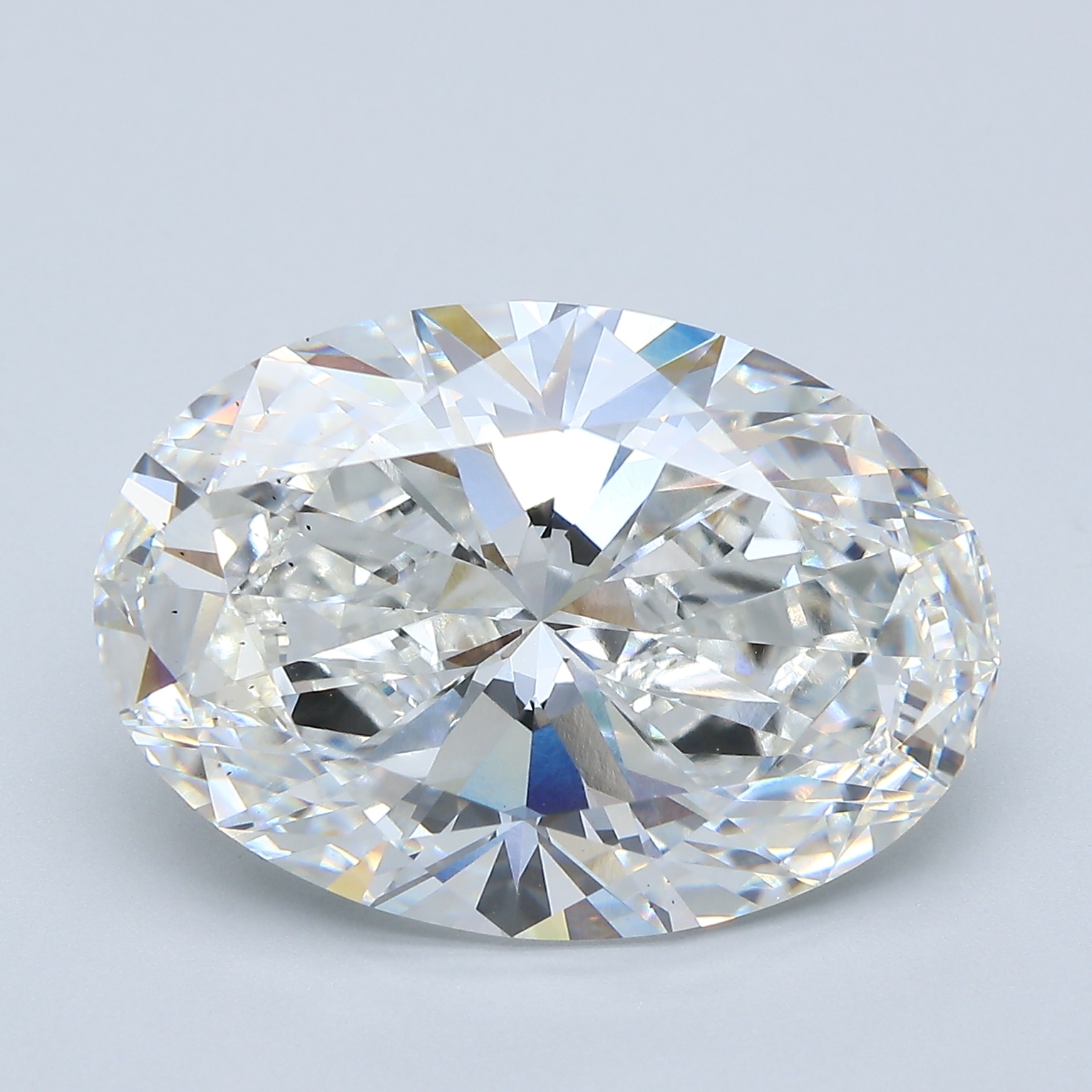 Oval 10.1ct E VS2