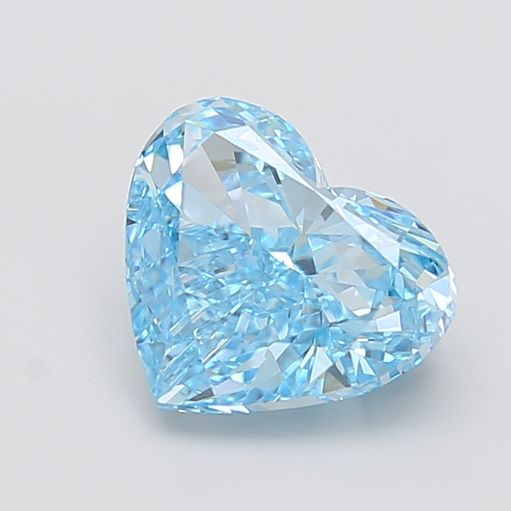 Oval 4.04ct Fancy Vivid Blue VVS2