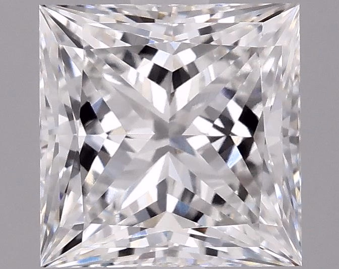 2.96 Carat Princess Cut Lab Diamond