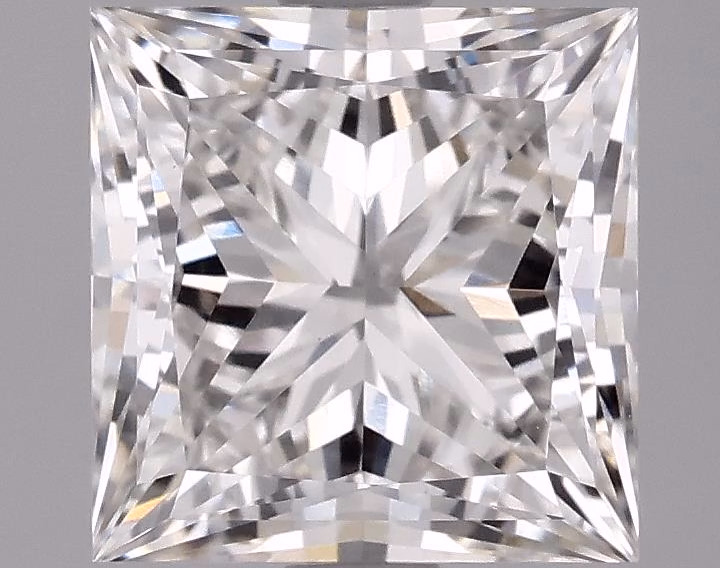 2.64 Carat Princess Cut Lab Diamond