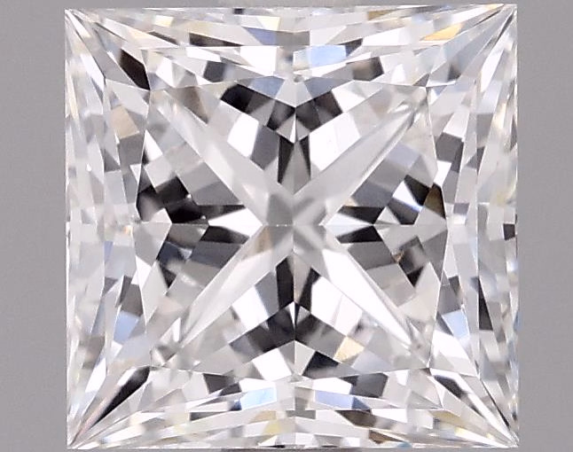 2.72 Carat Princess Cut Lab Diamond