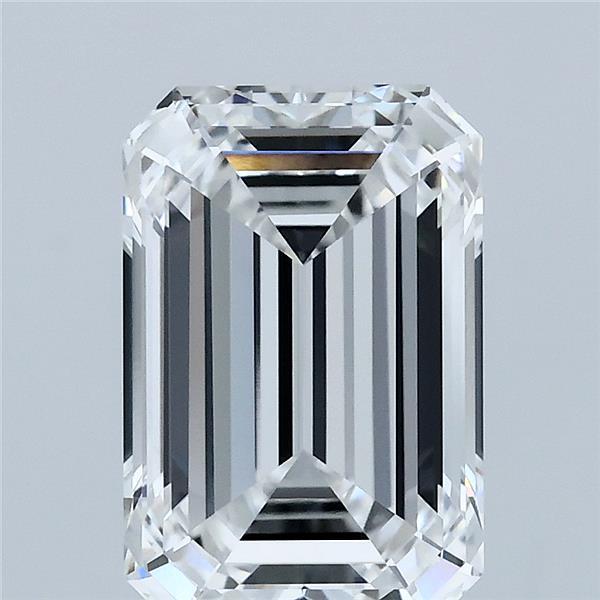 3.29 Carat Emerald Cut E VVS2 Diamond - view 1