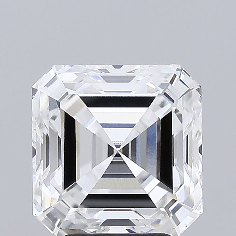 Asscher 4.14ct E VVS2