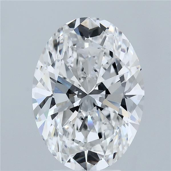 5.06 Carat Oval Cut E VVS1 Diamond - view 1