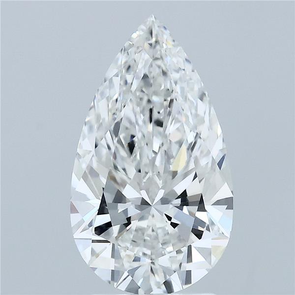 2.10ct Pear Lab-Grown Diamond · F/VVS2