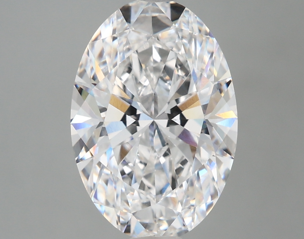 3.85 Carat Oval Cut D VVS1 Diamond - view 1