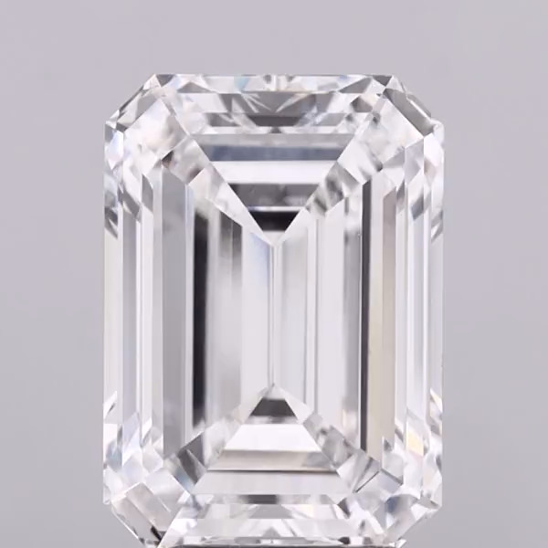 Emerald cut 5.07ct D VS1