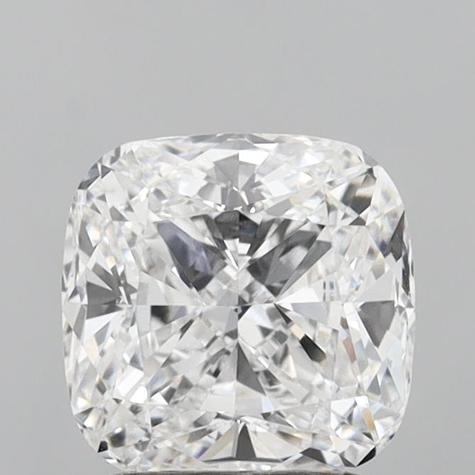 2.02 carat d VS1 EX Cut IGI cushion diamond