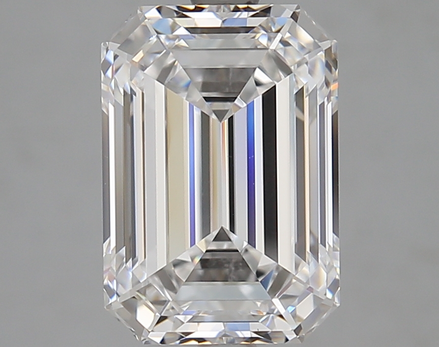 Emerald cut 4.06ct D VVS2