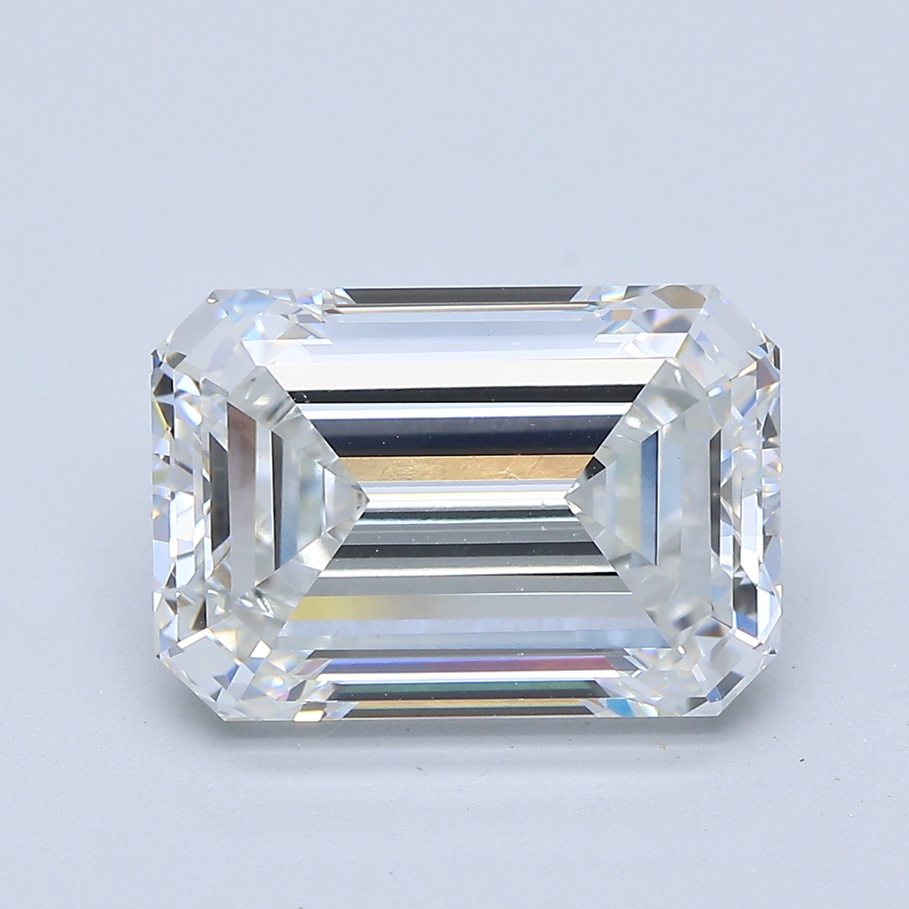 Emerald cut 6.07ct E VS2
