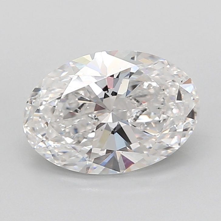 3.02 ct. oval Lab Grown Diamond front image