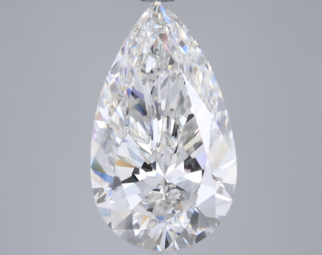 5.06 ct. pear Lab Grown Diamond front image