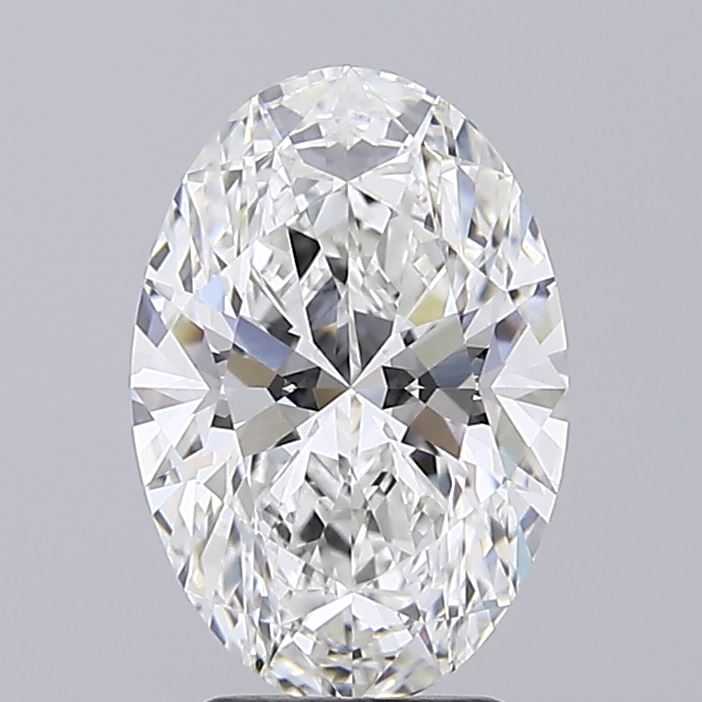 3.12 ct. oval Lab Grown Diamond front image