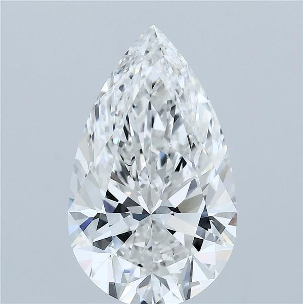 3.50ct Pear Lab-Grown Diamond · F/VVS2