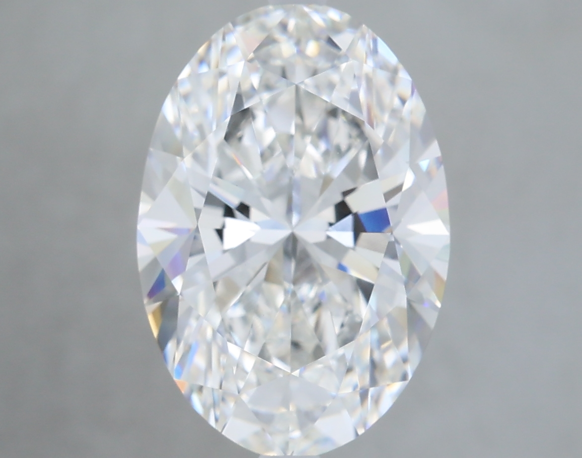 5.02 ct. oval Lab Grown Diamond front image